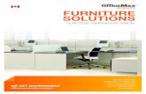 FURNITURE SOLUTIONS - Office Supplies, Furniture ......available to all manufacturers and their suppliers. ... Specialist to explore a wider selection of furniture solutions that suit