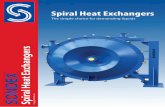 Spiral Heat Exchangers - SondexEasy maintencance With a Sondex spiral heat exchanger there is easy access to the heat transmission area. Each side of the closed spirals can be accessed