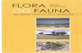 FLORA UdgivetAf N aturhistmiskjydsknaturhistorisk.dk/Florafauna/FloraogFauna2003-3-4.pdf · 2016-10-17 · teori og matematiske modeller, der kan beskriver artsantallet på øer som
