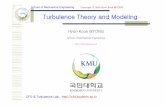 Turbulence Theory and ModelingBC%AD%B7%D0.pdf공학적인문제에서의난류유동 기계, 구조물내외부에서의난류: 유체기계, 수송기계, 공작기계, 컴퓨터기기,