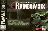 Tom Clancy's Rainbow Six - Sony Playstation - Manual ... · Tom Clancy's REAL-LIFE STRATEGY TEEN . WARNING: READ BEFORE USING YOUR PLAYSTATION@ GAME CONSOLE. A vet"} small percentage