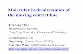 Molecular hydrodynamics ofMolecular hydrodynamics of the ...labgiga/conf_etc... · Dussan and Davis, J. Fluid Mech. 65, 71-95 (1974): 1. Incompressible Newtonian flui d 2. Smooth