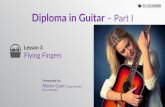 Diploma in Guitar Part I - Amazon S3 · Diploma in Guitar –Part I. Lesson 2 Recap ... Fingerpicking P I M A P I M I P I M A P I M A Fingerpicking P I M A P. Intervals Intervals.