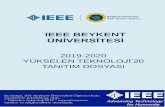 IEEE BEYKENT ÜNİVERSİTESİ · Gönüllü aktivitelerle liderlik ve diğer kiúiselbecerileri geliútirmefırsatı, 300 den fazla sürekli-eğitim ve geliútirmeprogramı, Kariyer