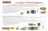 Laser Packages - Crary Tile Procrarytilepro.com/files/equipment_packages/Tile Pro Control Solutions.pdfLaser Packages Basic Laser Package - Parallel Link or Pitch plow Application