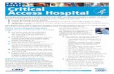 FACT SHEET Critical access Hospital ... CritiCal aCCess Hospital FaCt sHeet 1 FACT SHEET Critical access