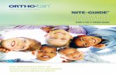 NITE-GUIDE - ProSites, Inc.c2-preview.prosites.com/148472/wy/docs/Forms and Guides...teeth, overjet and overbite as their adult teeth begin to come into the mouth.2,4,23,28,33,34 By