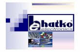 HATKO Presentation Short 03 - TAYSAD · 2017-08-03 · Hatko’s headquarters is in Istanbul, with branch ofﬁces in Ankara, Basel and Hamburg! Hatko had revenues of around $50m
