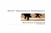 MTZ Business Solutionsresource.boschsecurity.com/documents/Application_note_deDE_2807522059.pdf · MTZ® Access Control • 7 mtzbs_access_v1-2 Symbolleiste und Tastenkombinationen