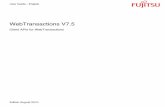 WebTransactions V7.5 Client APIs for WebTransactionsmanuals.ts.fujitsu.com/file/9593/wta_cl.pdf · 21. Juli 2010 Stand 14:26.31 Pfad: F:\WebTA\V7.5\Manuale\1003507_Client_APIs\en\clients.k01