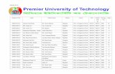 Students Id No:201400010003premieruniversityoftechnology.com/Students Id No SRM 2000...200001290240 Khagendra Nath Sarkar Md. Abdul Wajed Ali Faridpur B.Sc. in Industrial Science 000129