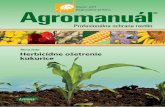 Marec 2011 Agromanuál · Manuál Agromanuál • Regionálna príloha • Marec 2011 3 Príjem účinnej látky u vybraných herbicídov Percento príjmu účinnej látky cez pôdu