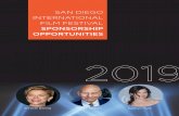 SAN DIEGO INTERNATIONAL FILM FESTIVAL · The San Diego International Film Festival, presented annually by the San Diego Film Foundation, connects brands with professionals, executives,