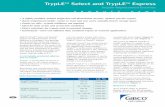 TrypLE™ Select and TrypLE™ Expresstools.thermofisher.com/content/sfs/brochures/TrypLE_Product_News.pdf · To try TrypLE™ Select or TrypLE™ Express, ask for a free 100 ml sample