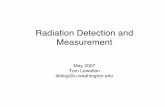 Radiation Detection and Measurementdepts.washington.edu/uwmip/Week_2/rad_Det_count_stat_07_TKL.pdf · Raphex Question D58. The window setting used for Tc-99m is set with the center