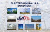 ELECTROMONTAJ S.A.electromontaj.ro/wp-content/uploads/2019/12/Electromontaj-08_2019_ro... · experimentați proiectanți și producători de stâlpi pentru linii electrice cu o gamăde