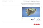 SIL-Safety Instructions Pressure-Transmitter 2600T …...Periodic checks SM/261/SIL-EN Rev. 02 Models 261Gx, 261Ax 9 Repair Defective devices should be returned to the ABB service