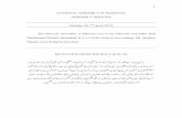 Monday, the 7th April, 2014. The National Assembly of ... · 1 NATIONAL ASSEMBLY OF PAKISTAN ASSEMBLY DEBATES Monday, the 7th April, 2014. The National Assembly of Pakistan met in