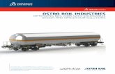 ASTRA RAIL INDUSTRIES - SOLIDWORKS Farm to Glass · Astra Rail Industries is a leading manufacturer of tank rail cars, freight wagons, and bogies. Headquartered in Arad, Romania,