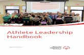 Athlete Leadership Handbook - Special Olympics Minnesota · Athlete Leadership Handbook Athlete Leadership University Special Olympics Minnesota has provided training in athlete leadership
