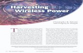 Harvesting Wireless Power - Simply Projects Harvesting Wireless Power IEEE PAPER.pdf · Wireless Power T he idea of wireless power transfer (WPT) has been around since the inception