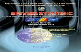 UNIVERS STRATEGIC - 1Grigore Gafencu-a landmark in the history of European Union Victor AELENEI .. 49 THE WORLD OF LAW The influence of European Union policies on national security