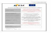 Eiropas Sociālā fonda projekta iesnieguma veidlapaEiropas Sociālā fonda projekta iesnieguma veidlapa Projekta nosaukums: ... SaskaĦā ar normatīvajiem aktiem par attiecīgās