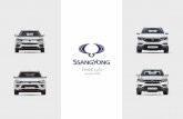 PRICE LIST - SsangYongGB ... ALL NEW REXTON EX ELX (19MY) ELX (20MY) ICE Ultimate (20MY) Manual 5 seater Auto 5 seater Manual 7 seater Auto 7 seater Auto 7 seater Auto 7 seater Auto