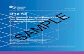 EP12-A2: User Protocol for Evaluation of Qualitative Test ... · CLSI documents undergo periodic evaluation and modification to keep pace with advancements in technologies, procedures,