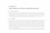 The Thermal Noise Interferometer - CaltechTHESIS75 Chapter 4 The Thermal Noise Interferometer 4.1 Introduction The purpose of the Thermal Noise Interferometer (TNI) project is to build