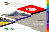 Tunisie - idev.afdb.orgidev.afdb.org/sites/default/files/documents/files/IDEV_Evaluation Report_Tunisia_FR_Web...BCT Banque centrale de Tunisie BEI Banque européenne d’investissement