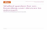 Walled garden for onboarding user devices to eduroam garden... · Walled garden for on-boarding user devices to eduroam Preparing 4 Preparing Start by downloading the latest ISO image