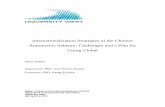 Internationalization Strategies of the Chinese Automotive ...400369/FULLTEXT01.pdf · globalization factors that affect the global strategy of the Chinese automobile companies. Also