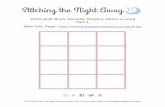 2019 Quilt Block Sampler Mystery Stitch-a-Long Part 1 Main ... stitches and blackwork (a.k.a backstitch),