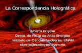 Alberto Güijosa Depto. de Física de Altas Energíasalberto/apuntes/holografiaemcs17d... · 2017-05-13 · Dualidad {curso Hugo} = equivalencia entre 2 teorías aparentemente distintas