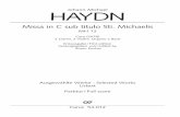 HAY - · PDF file 2016-10-27 · HAYJohann MichaelDN Missa in C sub titulo Sti. Michaelis MH 12 Coro (SATB) 2 Clarini, 2 Violini, Organo e Bassi Erstausgabe/First edition herausgegeben