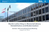 Martin Luther King Jr. Memorial Library Renovation Project ... · Martin Luther King, Jr. Memorial Library Washington, D.C. August 24, 2016 24 Memorandum of Agreement (MOA) 1. NCPC