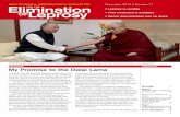 WHO GOOdWill AMBASSAdOR’S NEWSlETTER December 2014 • … · 2019-03-27 · 1 In March, His Holiness the Dalai Lama joined me on a visit to a leprosy complex in Delhi, India. Alighting