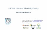 HPWH Demand Flexibility Study - ACEEE · Study objective: Assess heat pump water heater demand flexibility potential in California Shed on peak Load up off peak How much can HPWH