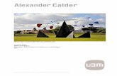 Alexander CalderCalder · Dossier pédagogique des collections – LaM - Lille Métropole Musée d’art moderne, d’art contemporain et d’art brut. 3 – Alexander Calder, précurseur