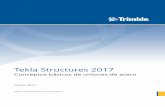 Tekla Structures 2017...3.2 Ejemplo de una hoja de cálculo de Excel en el diseño de unión.....62 3.3 Ejemplo de visualización del proceso de diseño de uniones en Excel.....66