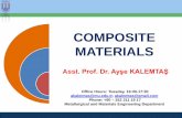 COMPOSITE MATERIALS - Muğla Sıtkı Koçman Üniversitesibesyo.mu.edu.tr/icerik/metalurji.mu.edu.tr/Sayfa/... · These methods are particularly important for producing composite