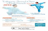Taijiquan ,Sword,Chen Push Hands 2018...and experienced instructors of Taijiquan Master Chang is especially well-known for his remarkable fluidity and flexibility, and amazing skill