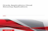 Securing Applications Oracle Applications Cloud · 2019-06-26 · Oracle Applications Cloud Securing Applications Preface i Preface This preface introduces information sources that