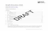 Draft Directive XXX: Public Involvement - AER · DRAFT Directive XXX: Public Involvement (Month Year) 5 2 Public Involvement Area 1) A proponent, applicant, or approval holder must