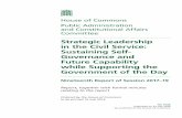 Strategic Leadership in the Civil Service · Dr Rupa Huq MP (Labour, Ealing Central and Acton) Mr David Jones MP (Conservative, Clwyd West) ... Civil Service learning and development