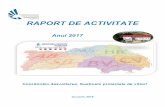RAPORT DE ACTIVITATE · Pagina 6 din 60 Raport activitate ADR Centru – anul 2017 Monitorizarea RIS3 se va realiza prin intermediul a două rapoarte strategice intermediare și a
