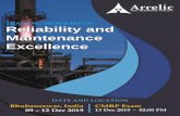 TRAINING PROGRAM ON Reliability and Maintenance Excellence · The Certified Maintenance & Reliability Professional (CMRP) program is the leading credential for certifying the knowledge,