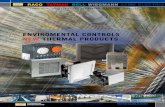 ENVIROMENTAL CONTROLS NEW THERMAL PRODUCTS · Food & Beverage Processing, Washdown Areas, Corrosive Environments, Harsh Locations, Process, Automation, Waste Water Treatment, Oil/Gas