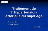 Traitement de l’hypertension artérielle du sujet âgémedecine.ups-tlse.fr/capacite/geriatrie/2015/HTA_capacite_2015.pdf · HTA du Sujet Agé : Conclusions Baisser la PAS